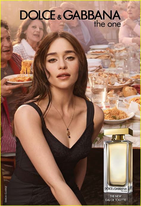 dolce gabbana ad emilia clarke|emilia clarke perfume.